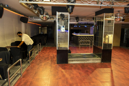 La discoteca Totem es una de las únicas de la ciudad que ha abierto la primera noche que se podía.