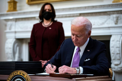 Imagen del presidente americano Joe Biden.