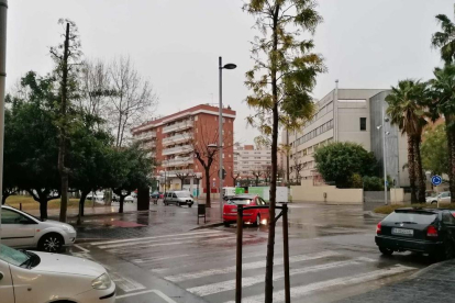 La pluja ha arribat amb força a Tarragona.