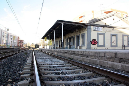 Imagen de archivo de la antigua estación de Cambrils.