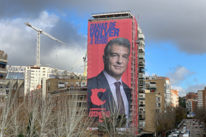 Joan Laporta, a Madrid.