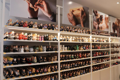 Imagen de la tienda 'Caganer.com', la primera especializada en las figuras de cagones.