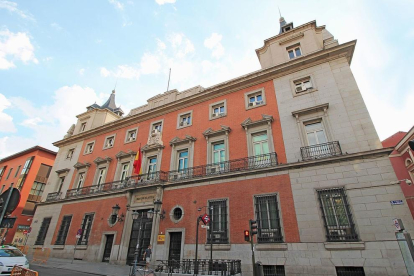 Ministeri de Justícia a Madrid.