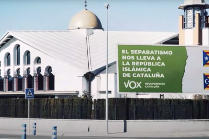 Captura del vídeo de Vox