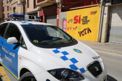 Imagen de archivo de un vehículo de la Policía Local de Mataró.