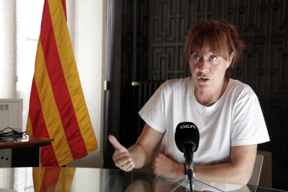 La alcaldesa de Girona y diputada en el Parlamento, Marta Madrenas.