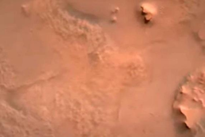 Imágenes de la superficie de Marte enviadas por el rover Perseverance.