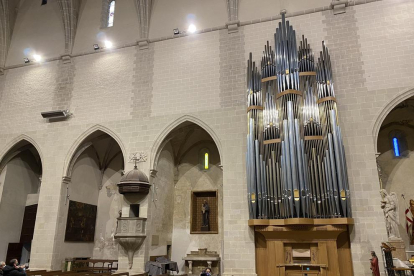 Imatge de l'orgue de Valls.