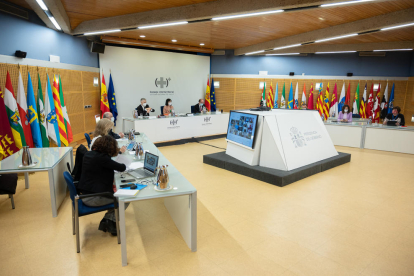 El Consejo Interterritorial de Salud del 24 de marzo del 2021 en Madrid.