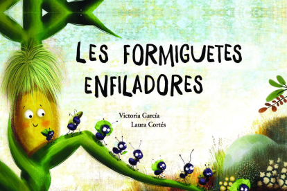 La portada de llibre, il·lustrat per Laura Cortés.