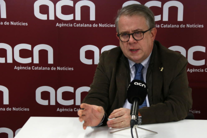 Jaume Padrós, el president del Col·legi de Metges de Barcelona.