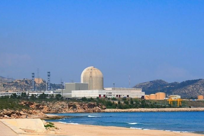 Una imagen de la nuclear de Vandellòs.