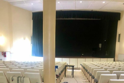 Imatge del teatre de Bonavista des de l'interior.