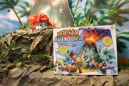 El escaparate del juego 'Volcán Aventura', de IMC Toys.