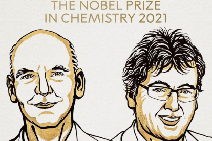 Ilustración del Premio Nobel de Química.