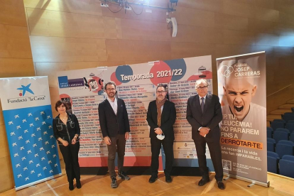 Presentació de la Gala Benèfica de l'Auditori Josep Carreras de Vila-seca.
