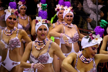 Imagen de archivo del desfile de Carnaval de Sitges del año 2019.