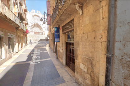 Imagen de la sede del Patronato de Turismo de Tarragona, situada en la calle Mayor.