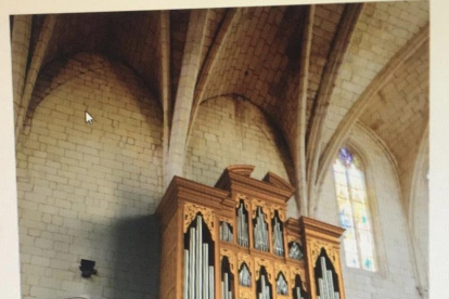 Una imatge de l'orgue de la Prioral.