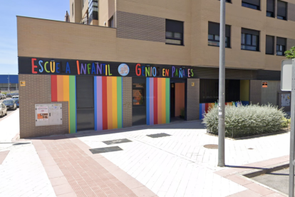 Imagen de la fachada del jardín de infancia.