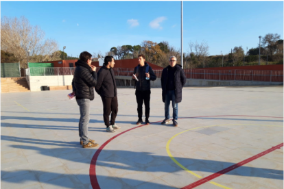 La pista de gel s'instal·larà a la nova pista del complex esportiu El Vilar.