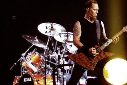 Imagen de archivo de un concierto de Metallica.