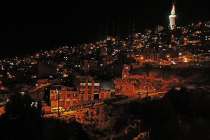 Imagen de la ciudad de la Paz, Bolivia.