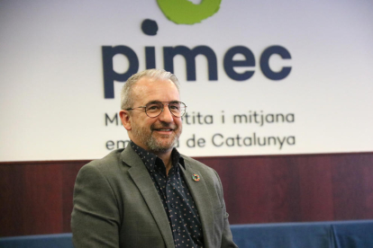 El nuevo secretario general de PIMEC, Josep Ginesta.