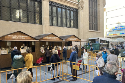 Una imatge del punt exterior de recollida.