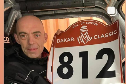 Marcel Quirós, piloto tarraconense que estará en el Dakar.