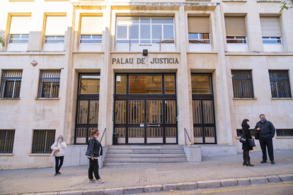 Imatge de la façana del Palau de Justícia de Tarragona.