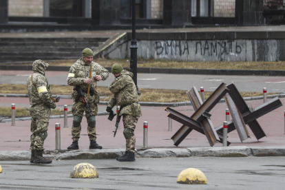 Imatge de soldats ucraïnesos.