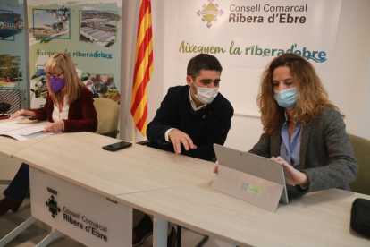El vicepresident del Govern, Jordi Puigneró, ha participat en la reunió on s'han tractat les novetats sobre el projecte Catalunya Rural Hub.