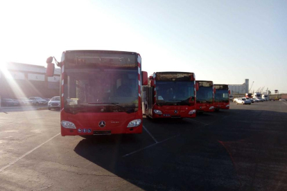 Flota actual dels autobusos de l'EMT.