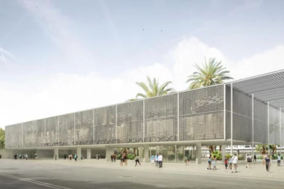 Una imatge virtual del projecte del nou Hospital Universitari Joan XXIII de Tarragona.