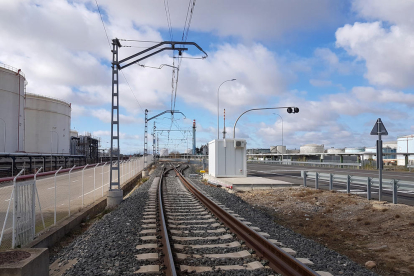 Plano general de la conexión de la red ferroviaria entre las infraestructuras del Port de Tarragona y las de Adif.