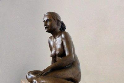 Imagen de una de las obras realizadas por la escultora Mercè Bessó.