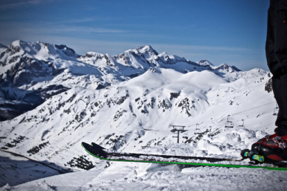 Imagen de archivo de la estación de esquí de Astún.