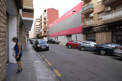 Imatge del carrer Benidorm, un dels més concorreguts del barri de la Pastoreta de Reus.