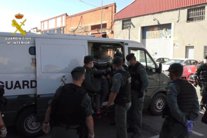 Los detenidos estaban asentados en Hospitalet de Llobregat.