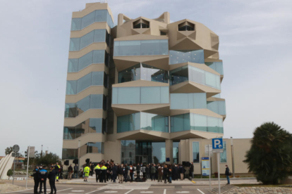 Imatge de la nova seu institucional del Port de Tarragona.
