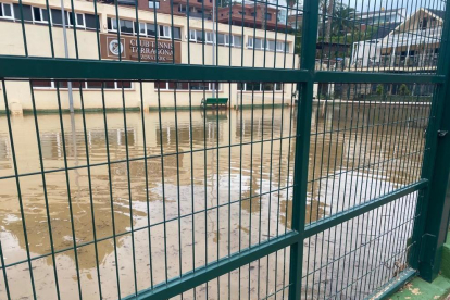 Inundacions al Tennis Park.