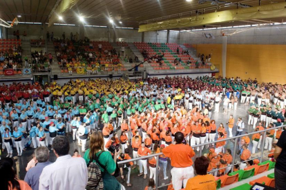 Imatge d'arxiu de la primera jornada del Concurs del 2016 que es va celebrar al Pavelló Sant Jordi.