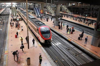 Las infraestructuras ferroviarias representan buena parte de la inversión en Madrid.