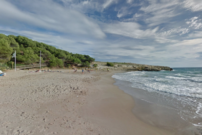 Imatge d'arxiu de la platja del Canyadell de Torredembarra.