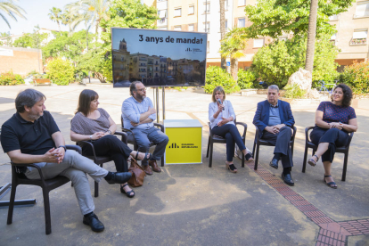 Els sis regidors d'ERC han fet un balanç dels projectes del mandat del grup al Govern.