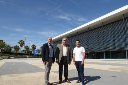 El Clúster Mànager del TIC Sud, Sergi Novo, amb el president de la Cambra de Reus, Jordi Just.