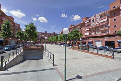 Imatge de la plaza García Lorca de Torreforta.