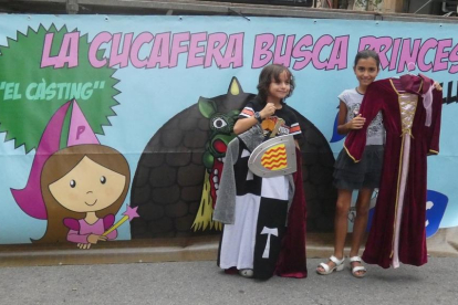 Els nens escollits l'última edició de la 'Cucafera busca princesa i cavaller'.