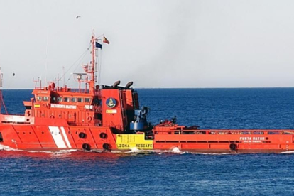 Imatge del remolcador Punta Mayor.